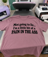 Not Gonna Lie I'm a Bit of a Pain in the Ass T-Shirt