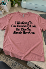 I’d Give You A Nasty Look But You Already Have One T-Shirt