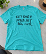 You’re As Pleasant As An Itchy Asshole T-Shirt