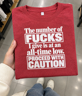 Proceed With Caution T-Shirt