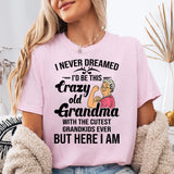 I Never Dreamed I'd Be This Crazy Old Grandma T-Shirt